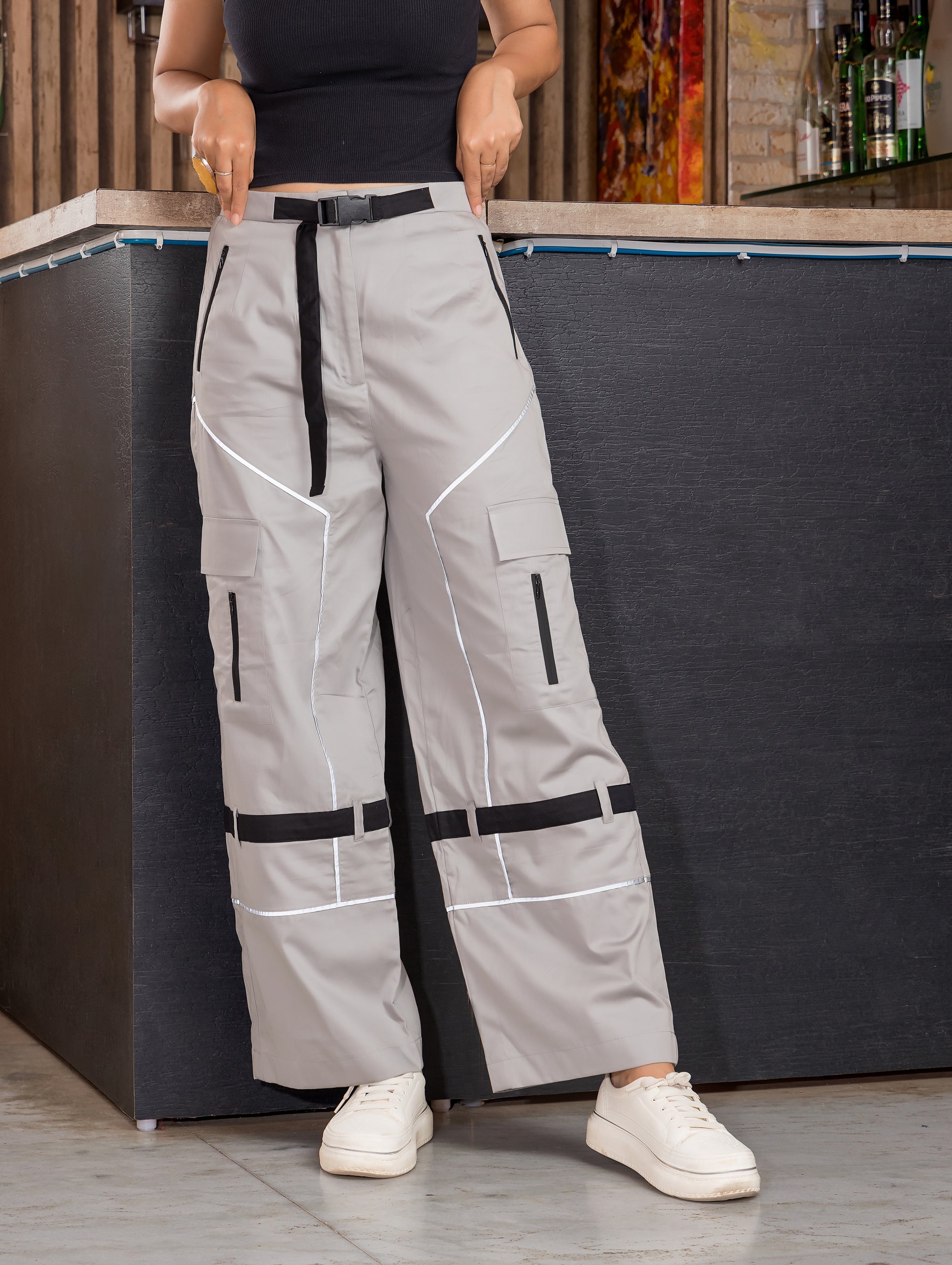Grey Glow Cargos