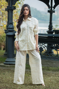 Hakoba Shirt with Pants Co-Ord Set