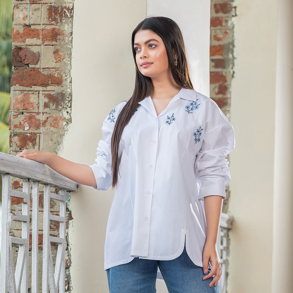 White Oversized Shirt