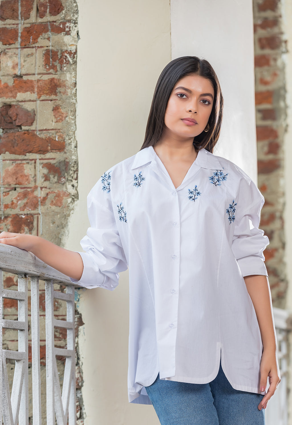 White Oversized Shirt