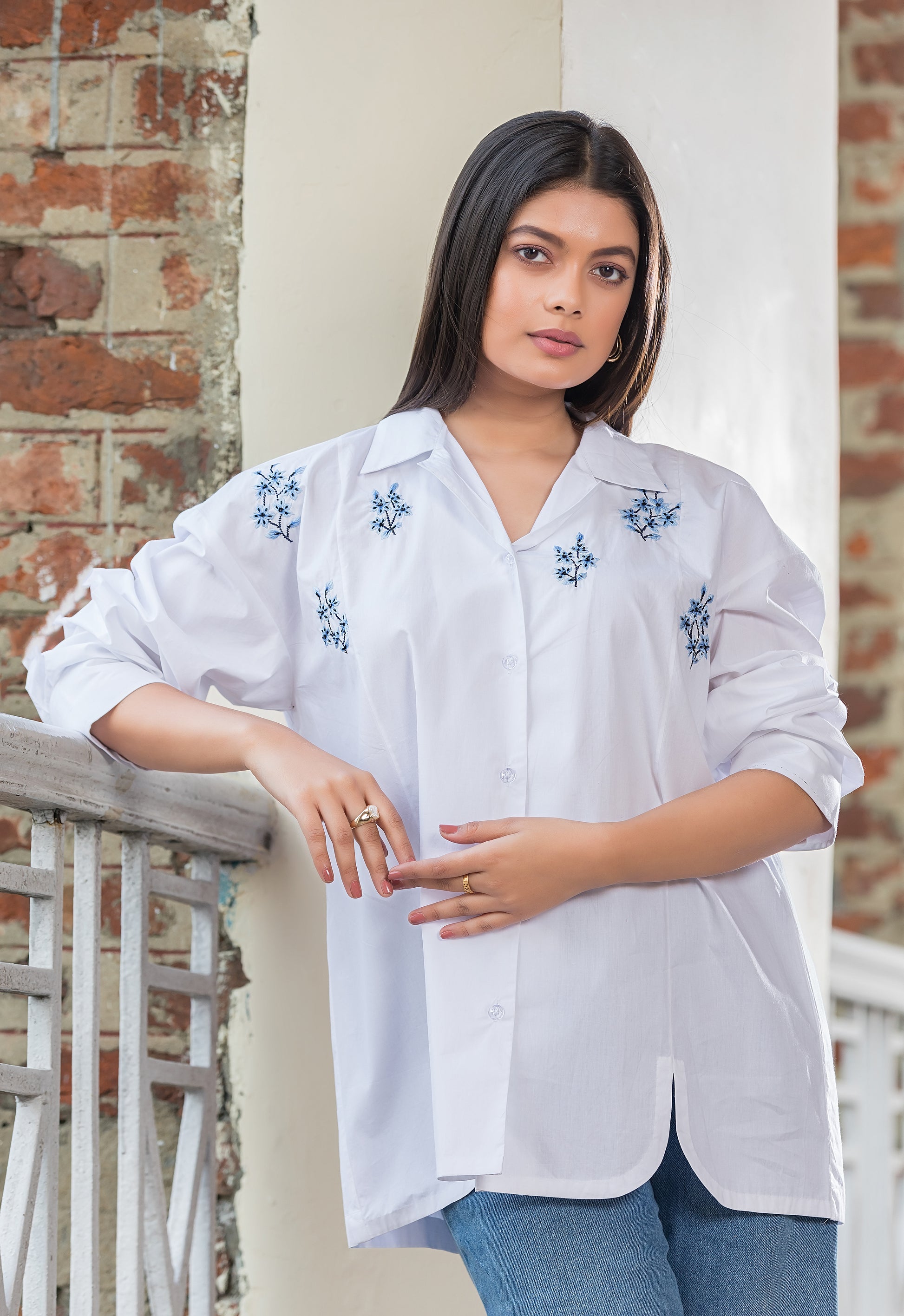 White Oversized Shirt