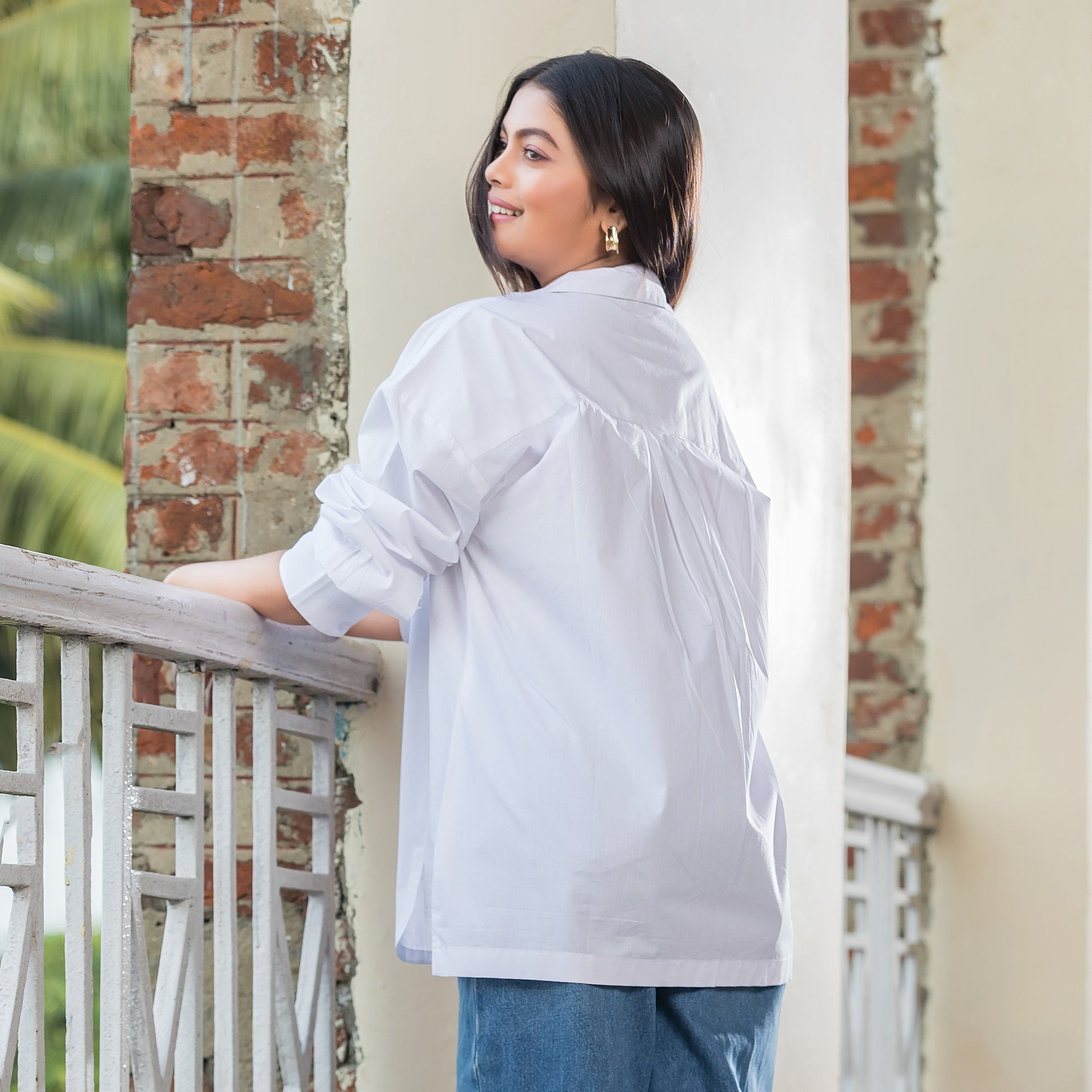 White Oversized Shirt