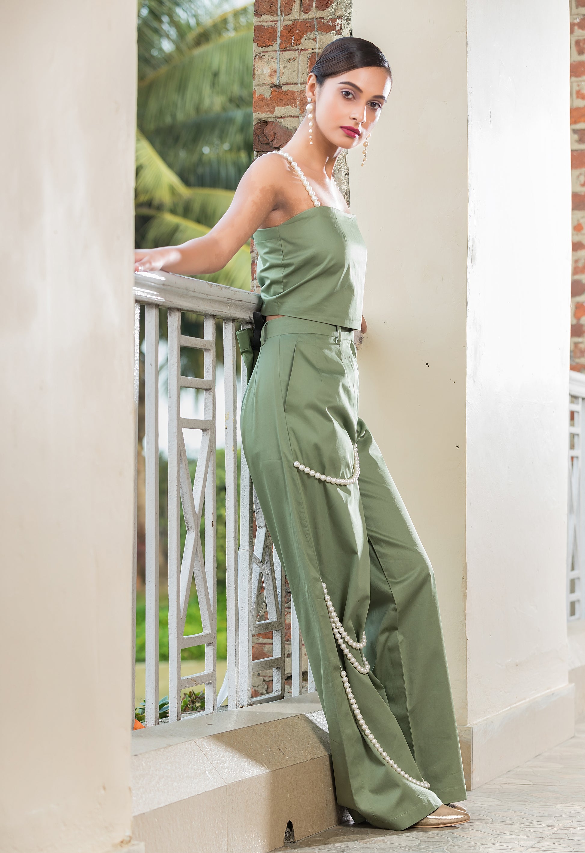 Olive Pearl Set
