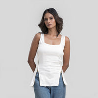 Pull Me Up Distressed Top