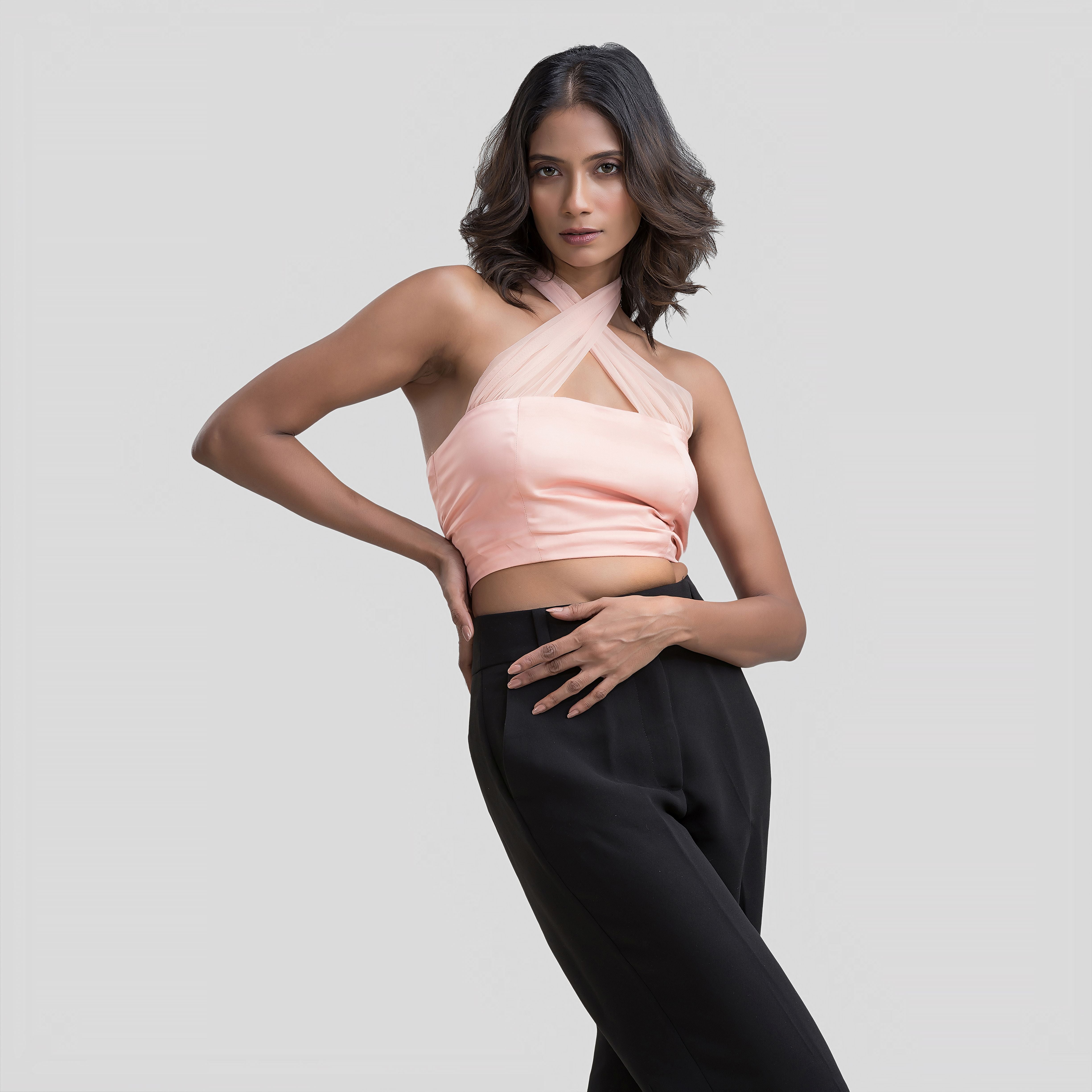 Pink Bow Top