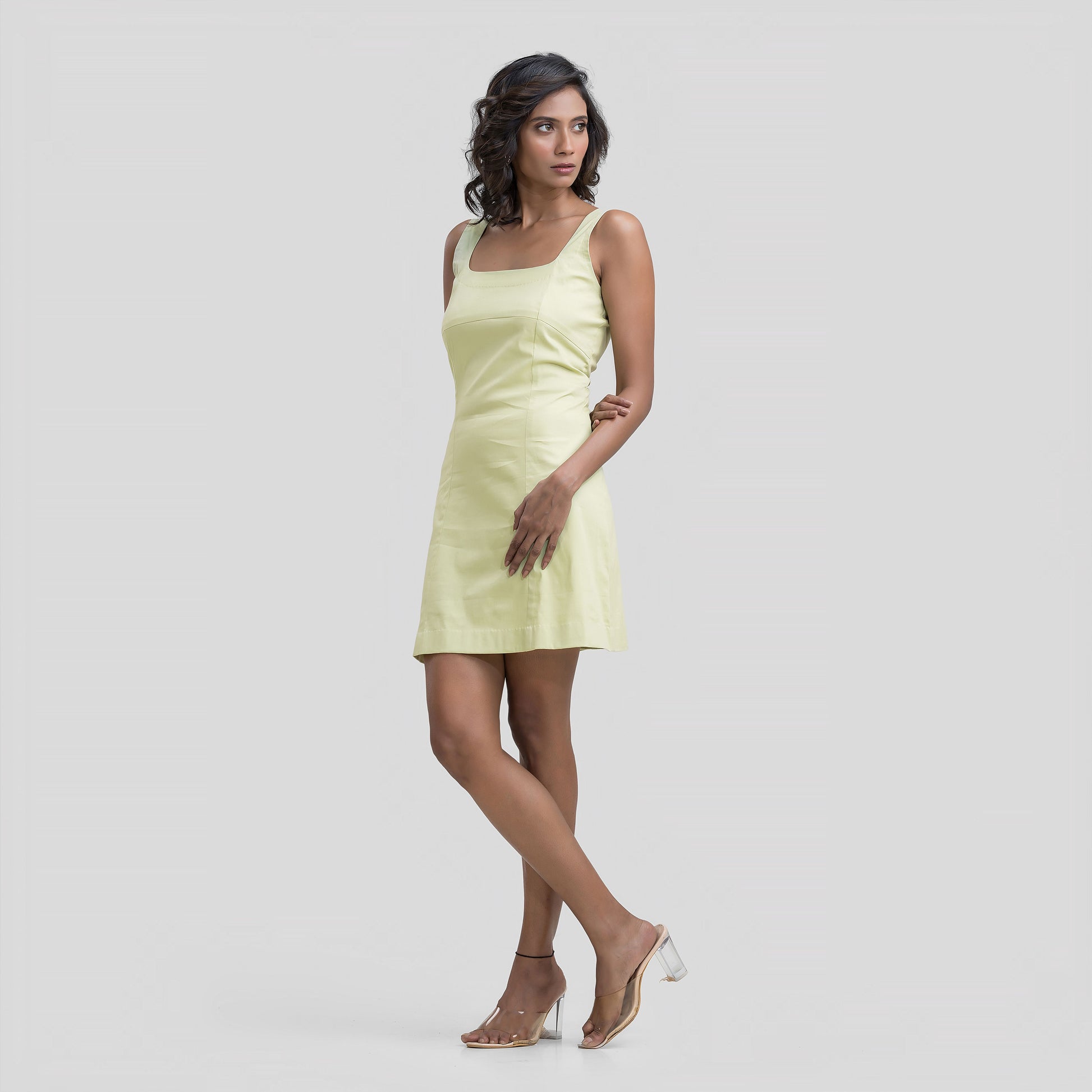 Soft Green Dress