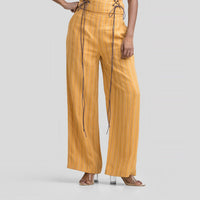 Mustard Linen Pants