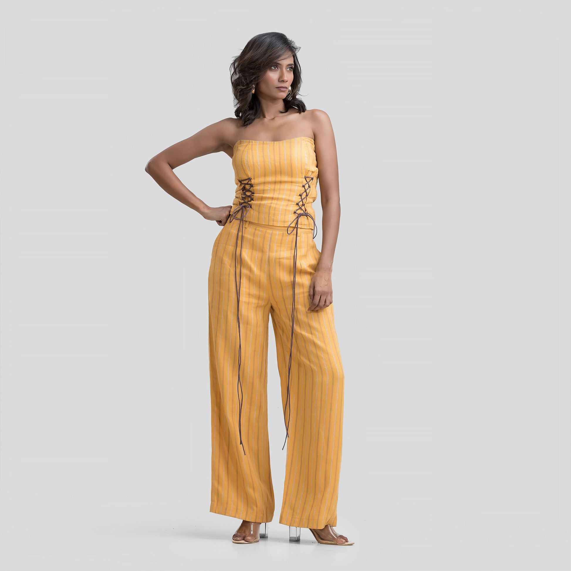 Sintch Me Up Linen Corset