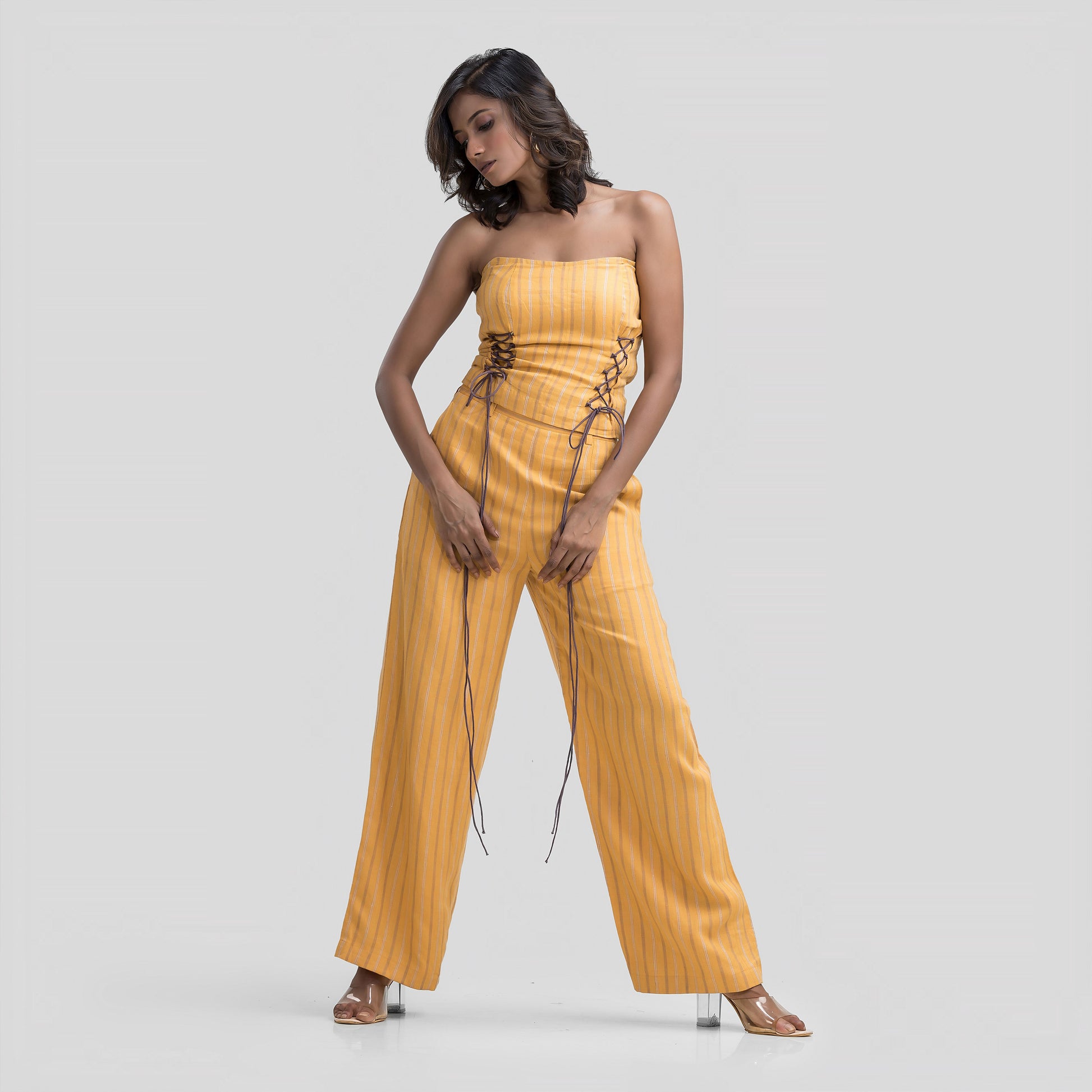 Sintch Me Up Linen Corset