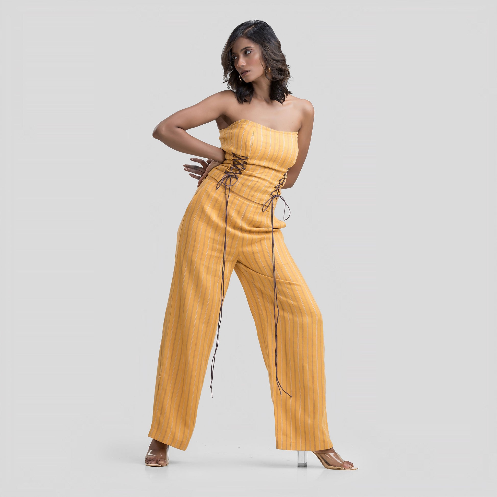 Sintch Me Up Linen Corset
