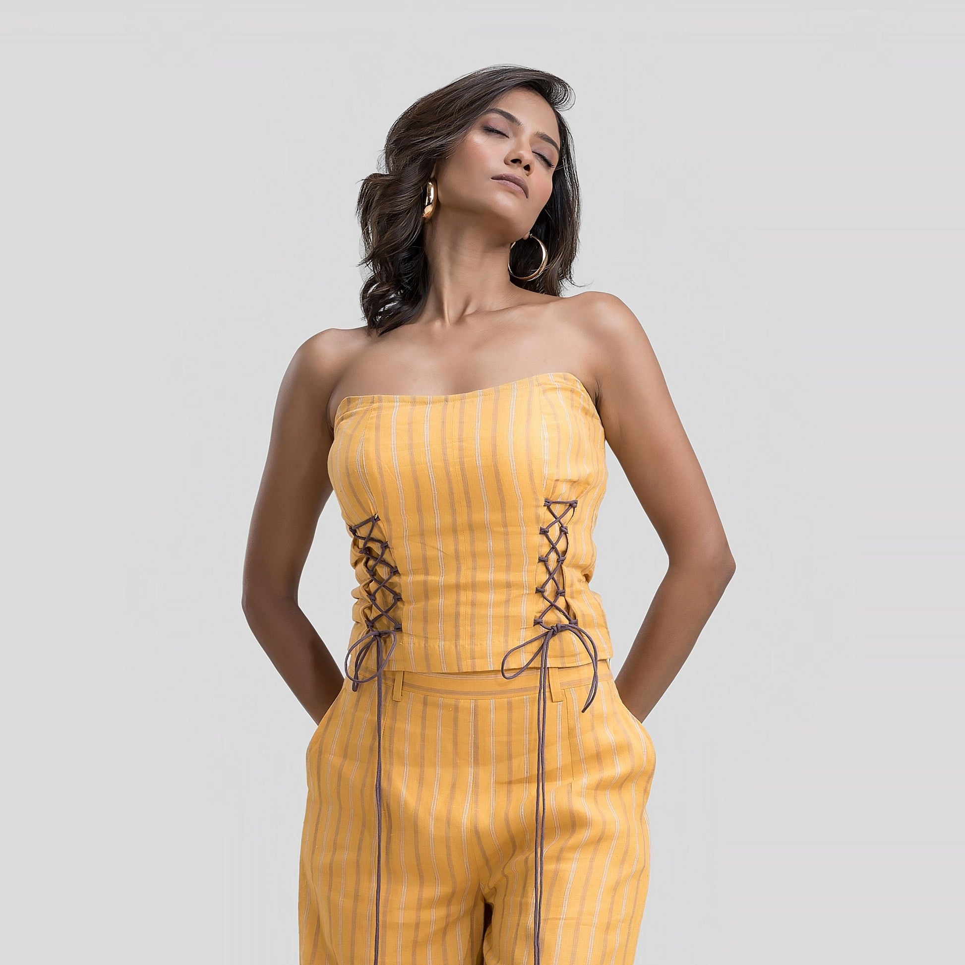 Sintch Me Up Linen Corset