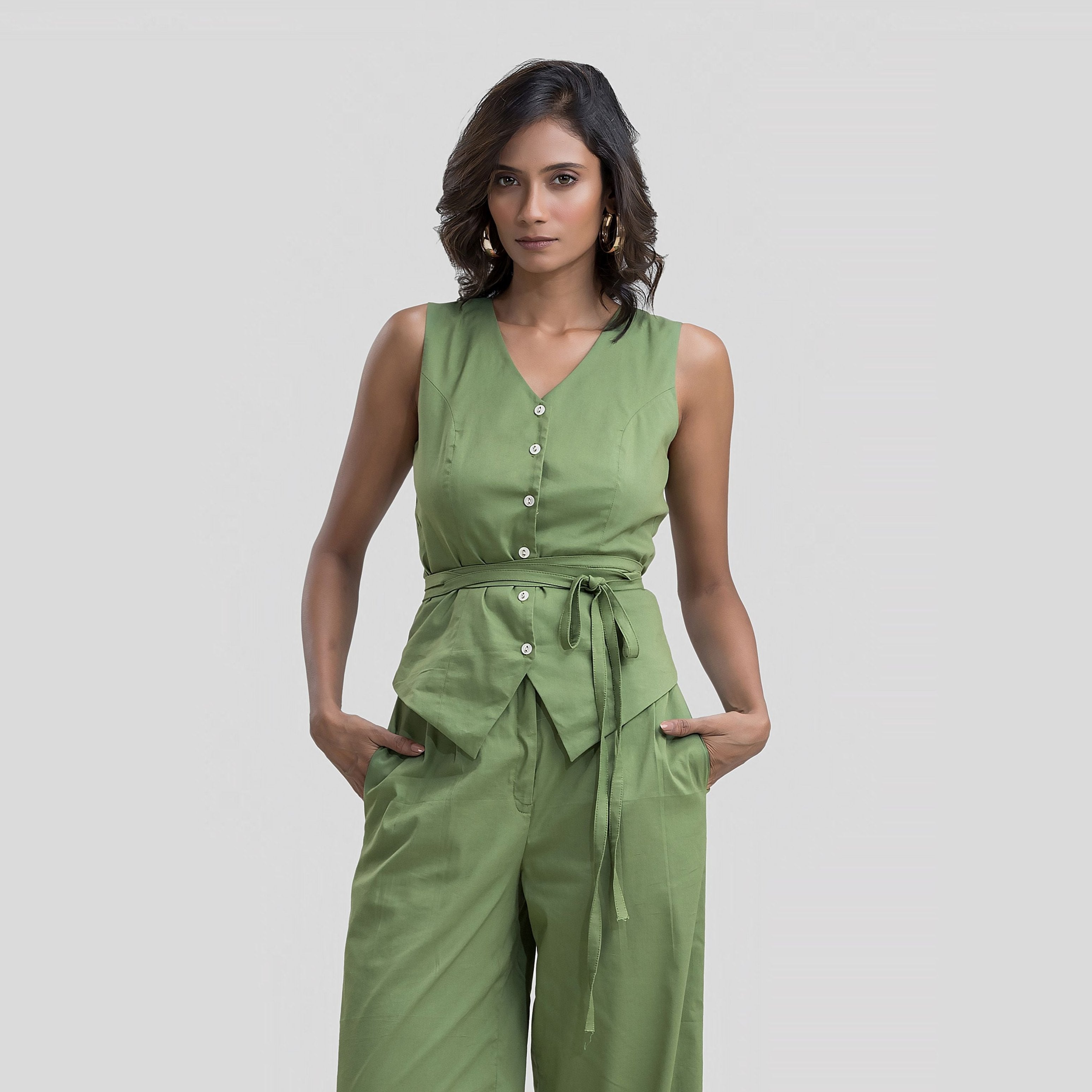 Tie Up Waistcoat