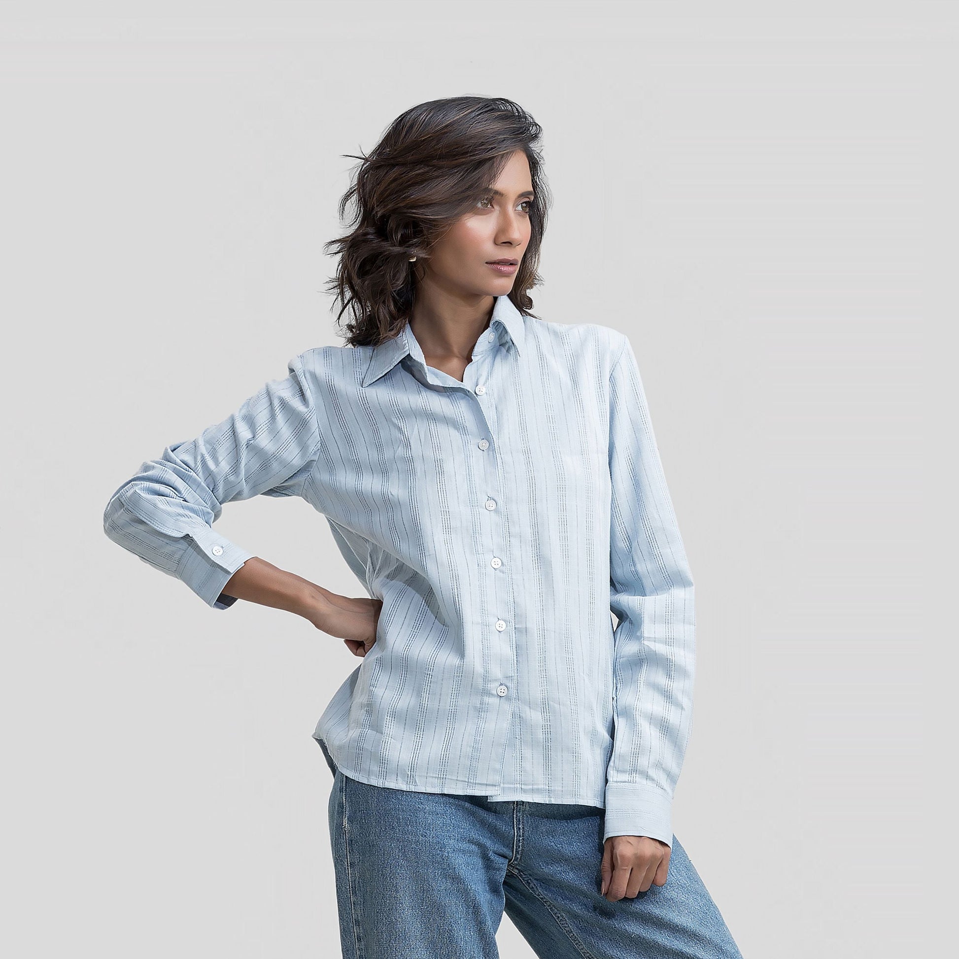 Ice Blue Shirt