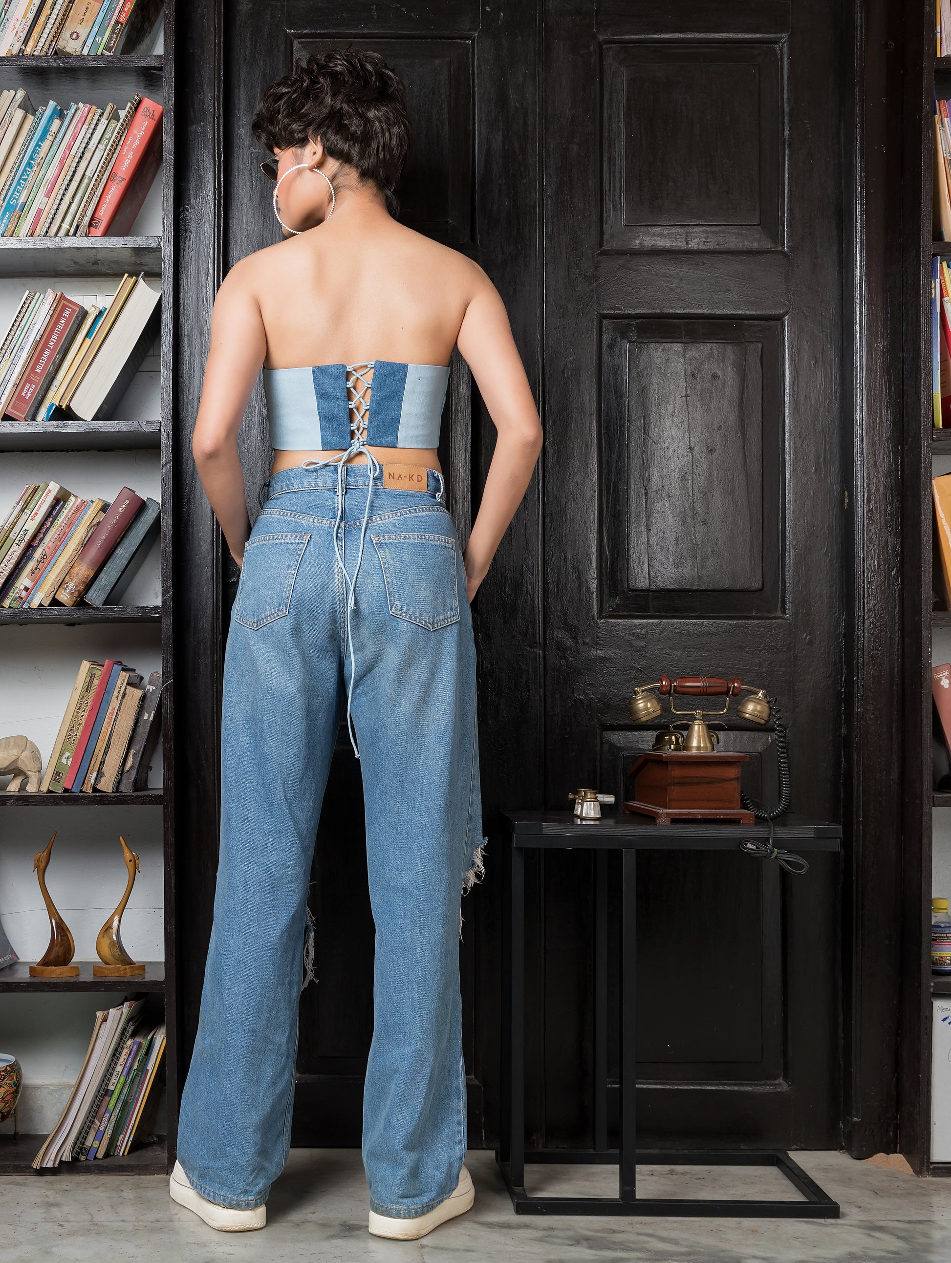 Denim on Denim Corset
