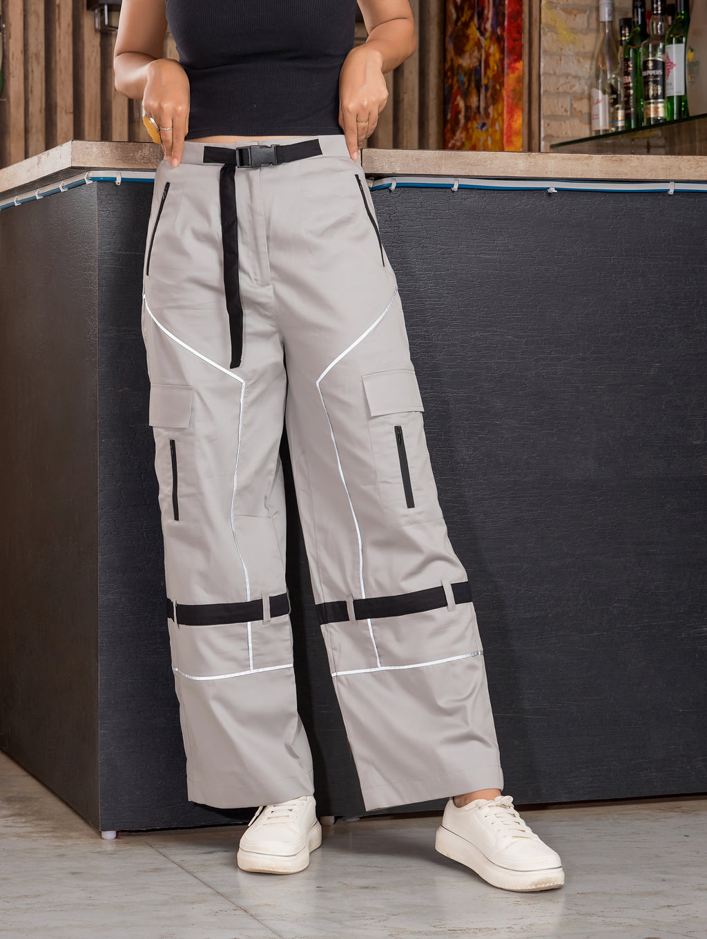 Grey Glow Cargos