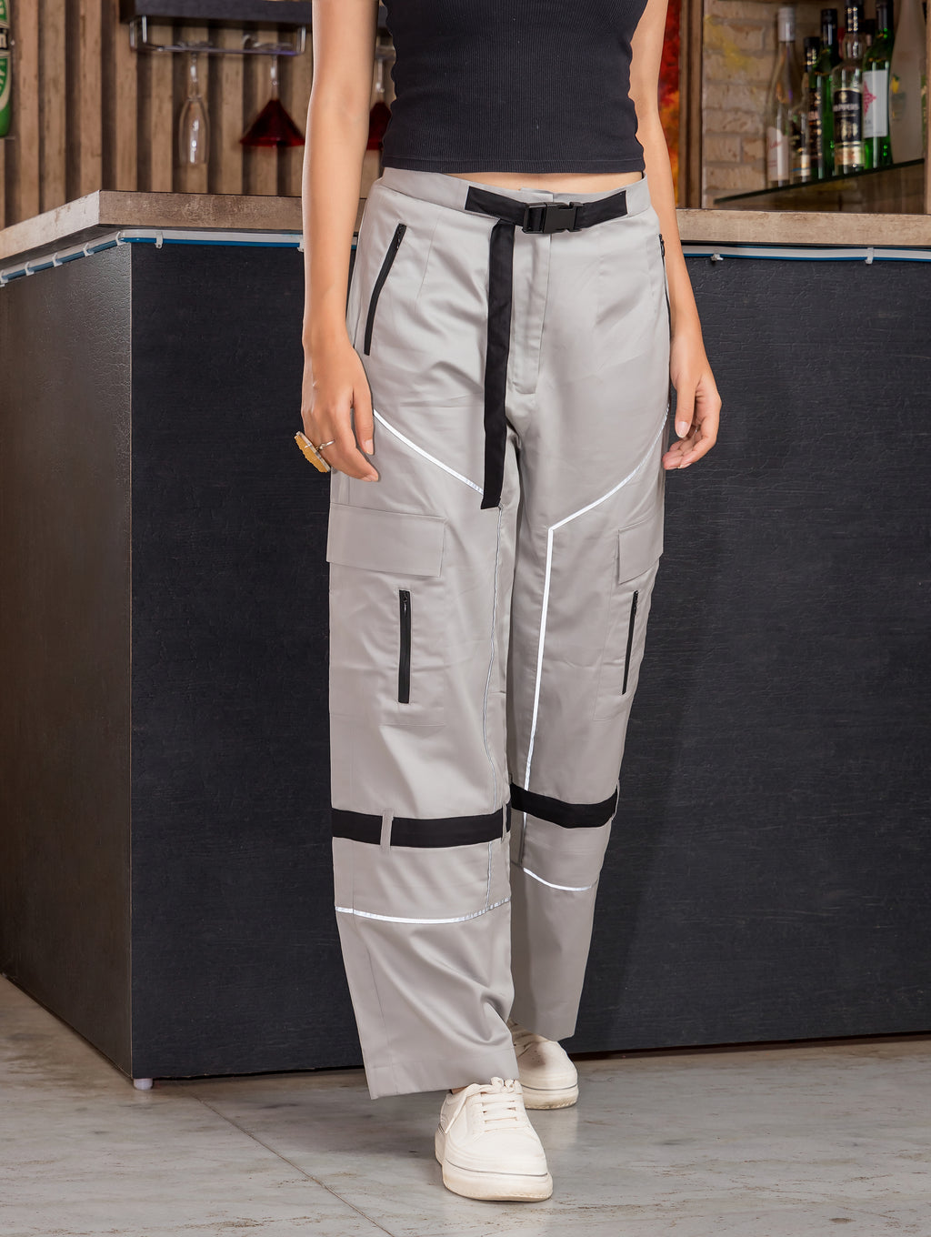 Grey Glow Cargos