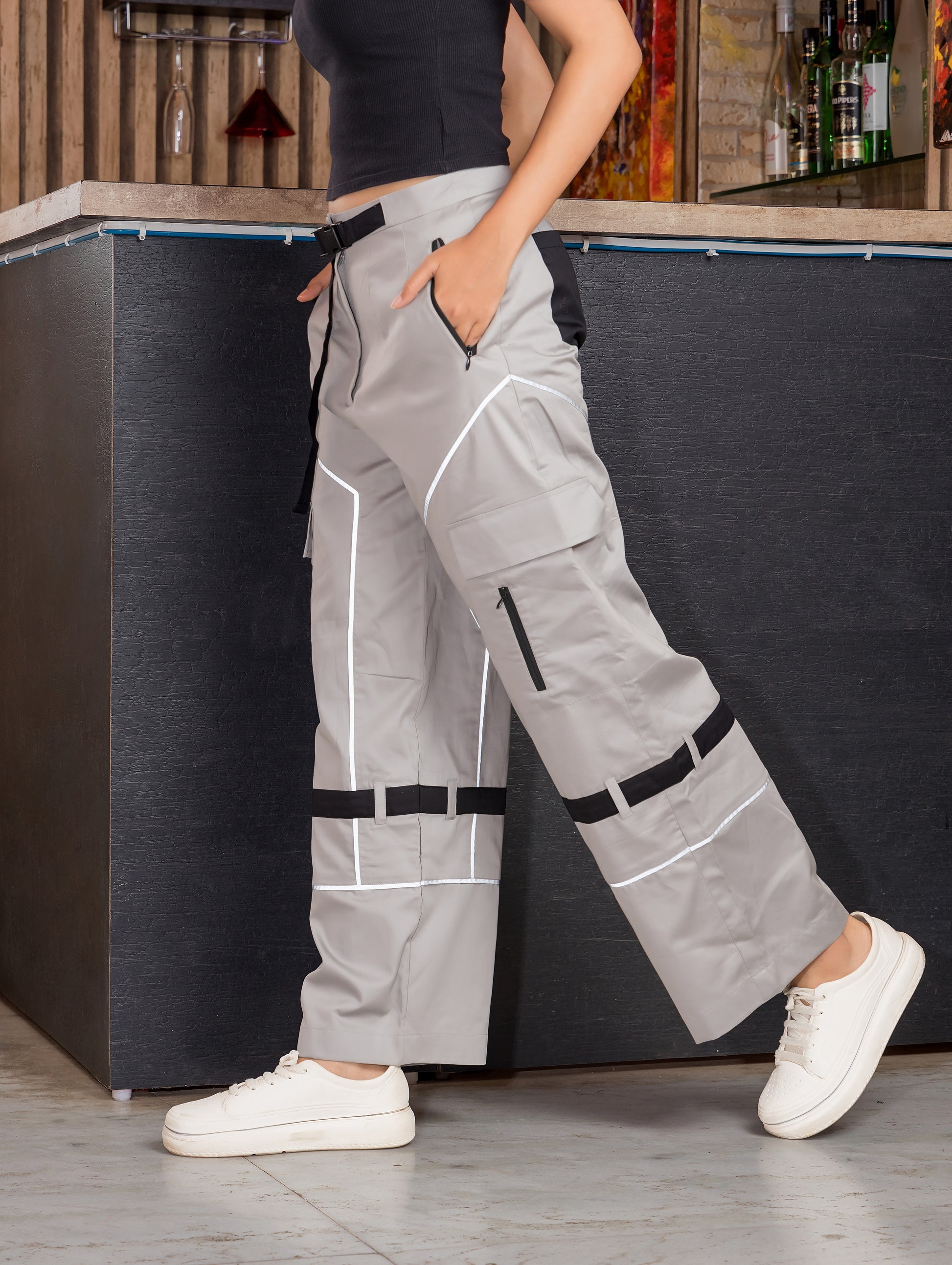 Grey Glow Cargos