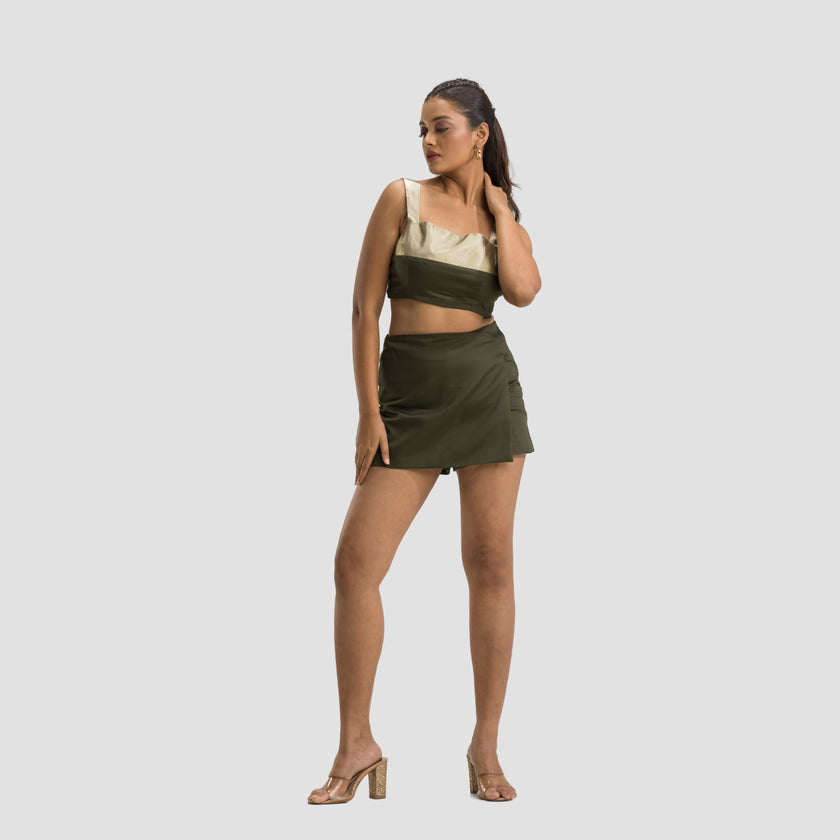 Olive Skort