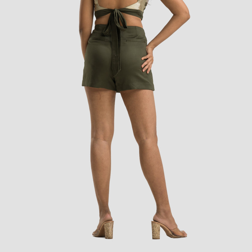 Olive Skort