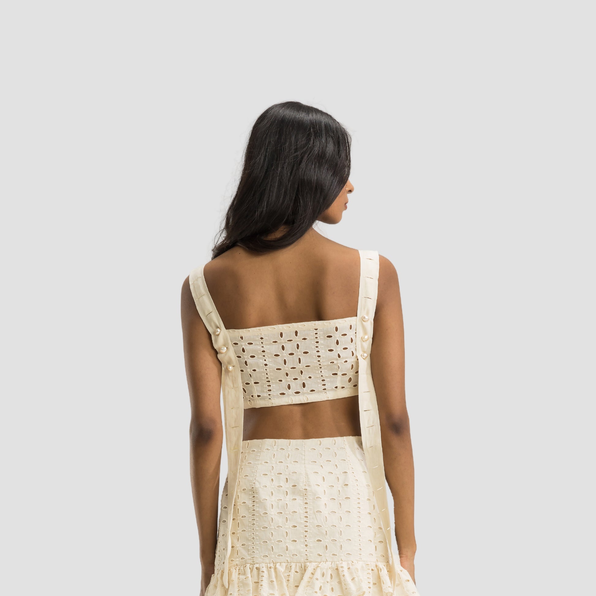 Hakoba Belt Top