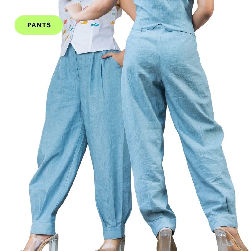 Highwaisted Denim Pants