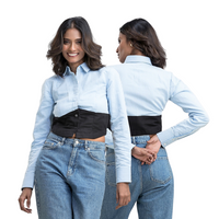 Pinstripe Contrast Shirt