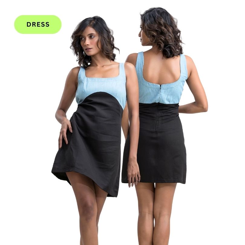 Two Tone Dress