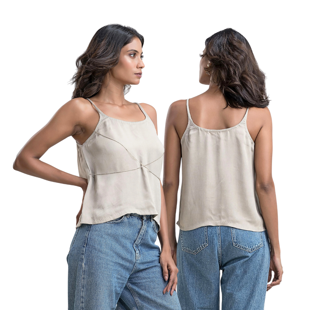 Rhinestone Cami Top