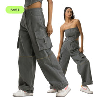 Ash Zip Off Cargo Pants