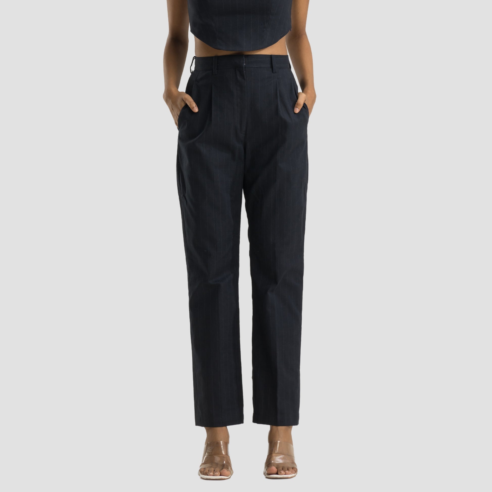 Classic Navy Tailored Trouser
