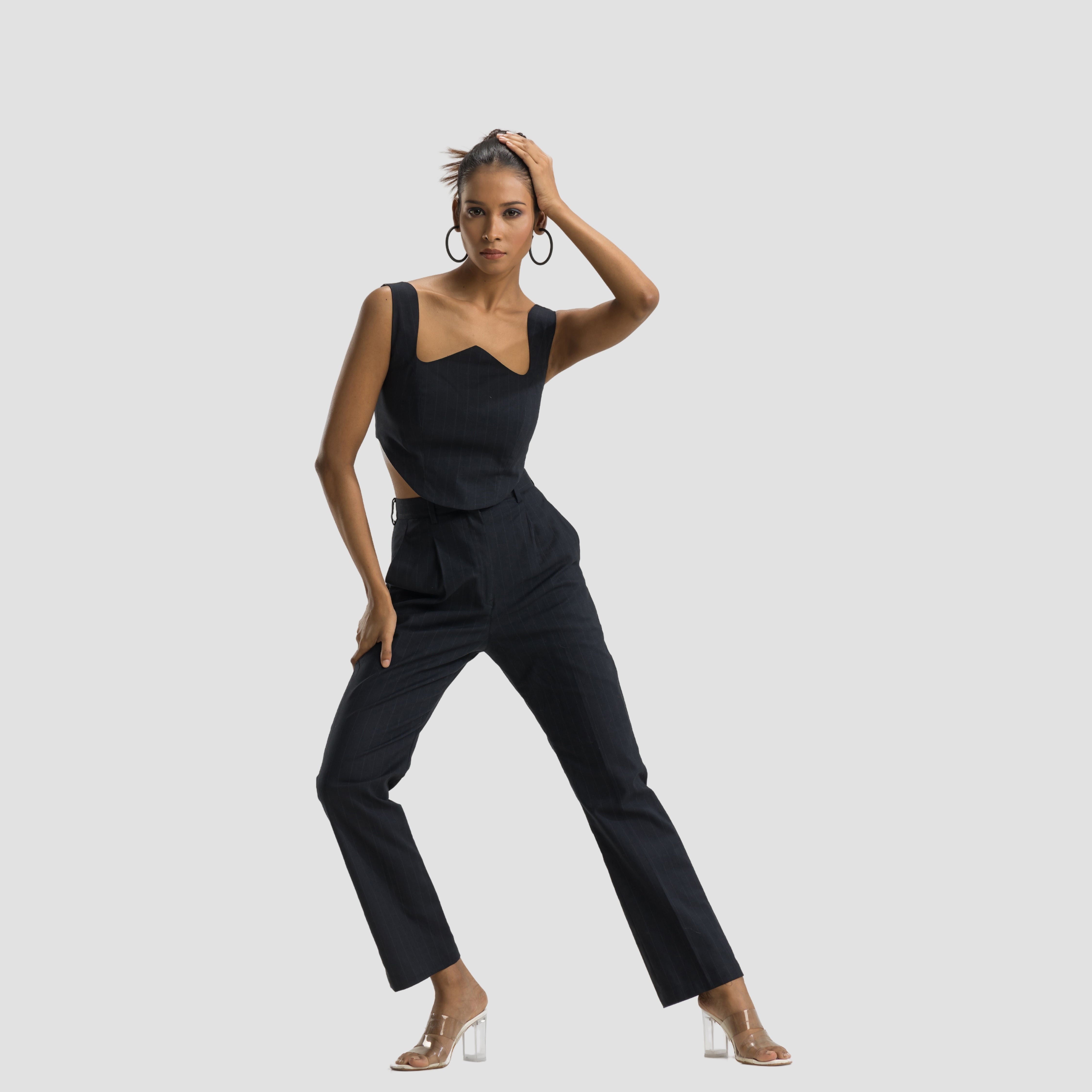 Classic Navy Tailored Trouser