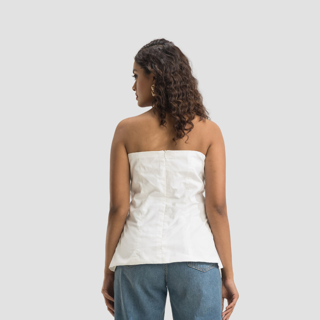 Zip Me Up Tube Top