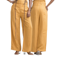 Mustard Linen Pants