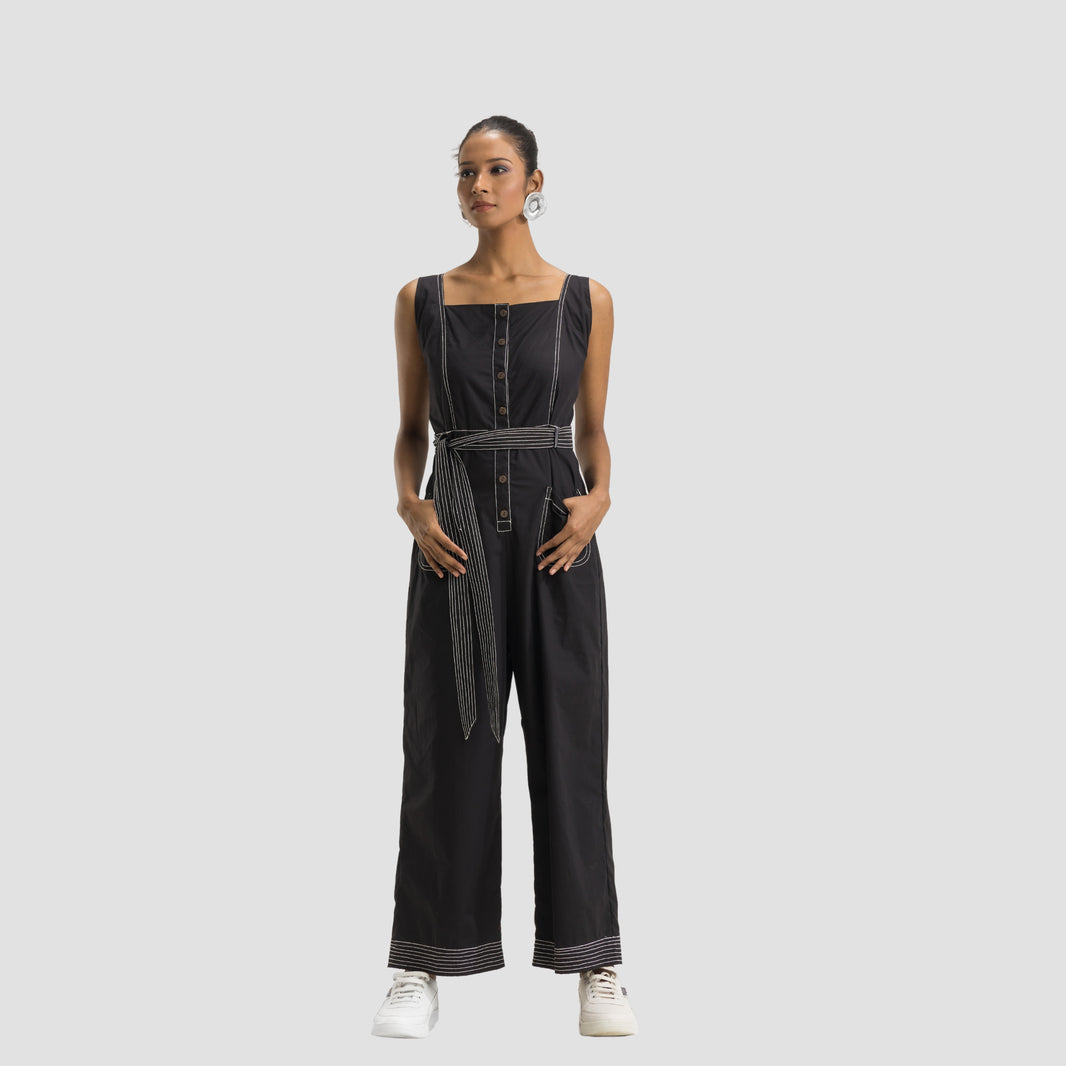 Black Basic Jumpsuit