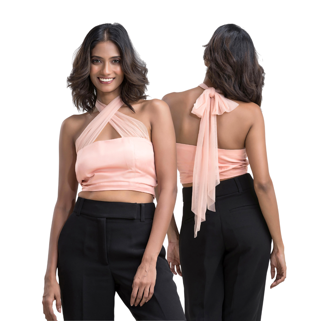 Pink Bow Top