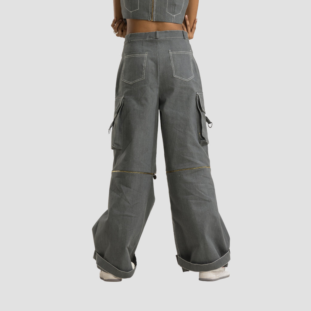Ash Zip Off Cargo Pants