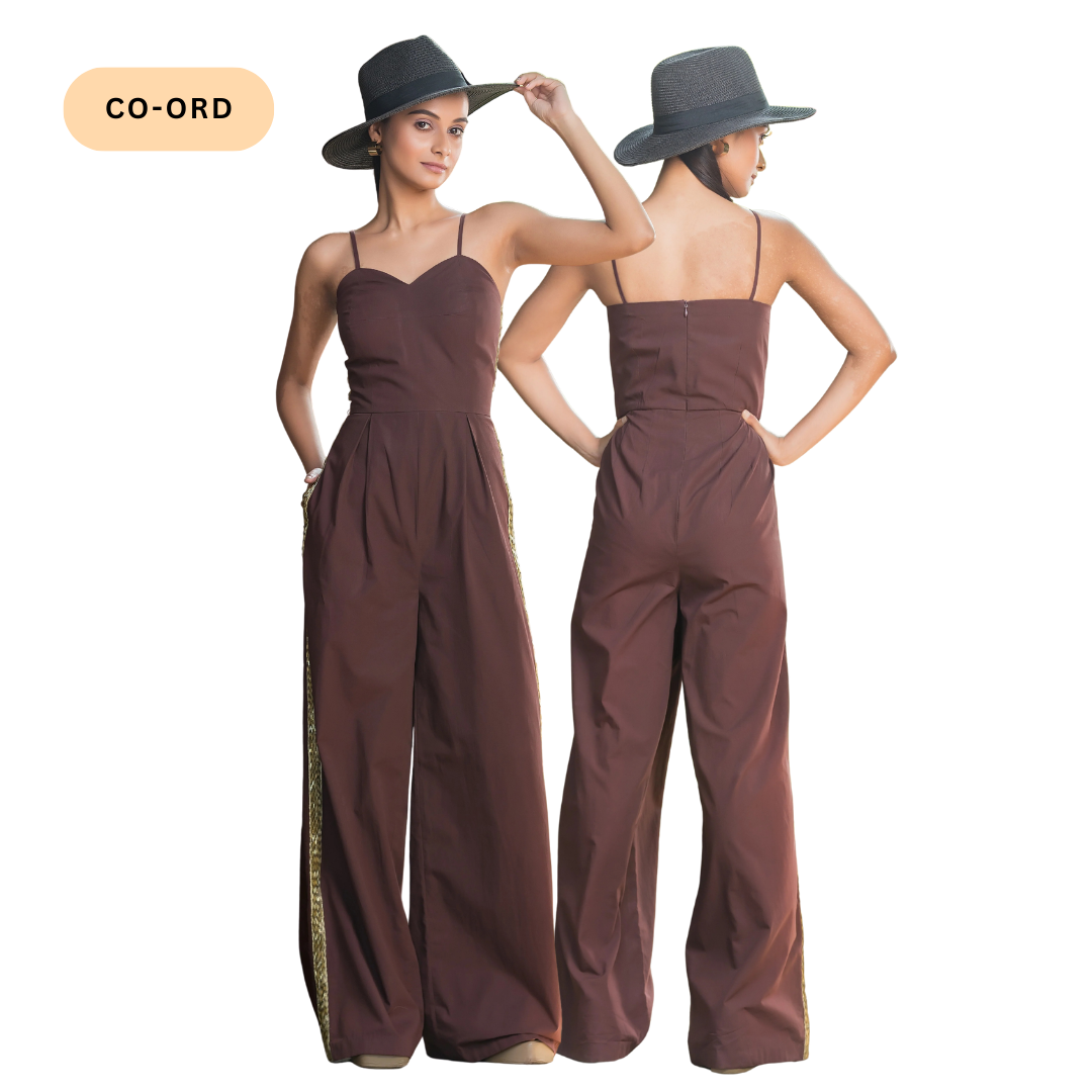 Brown Jumpsuit