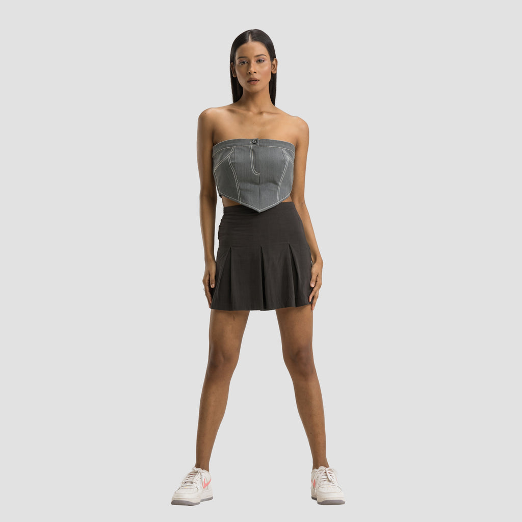 Box Pleat Tennis Skirt