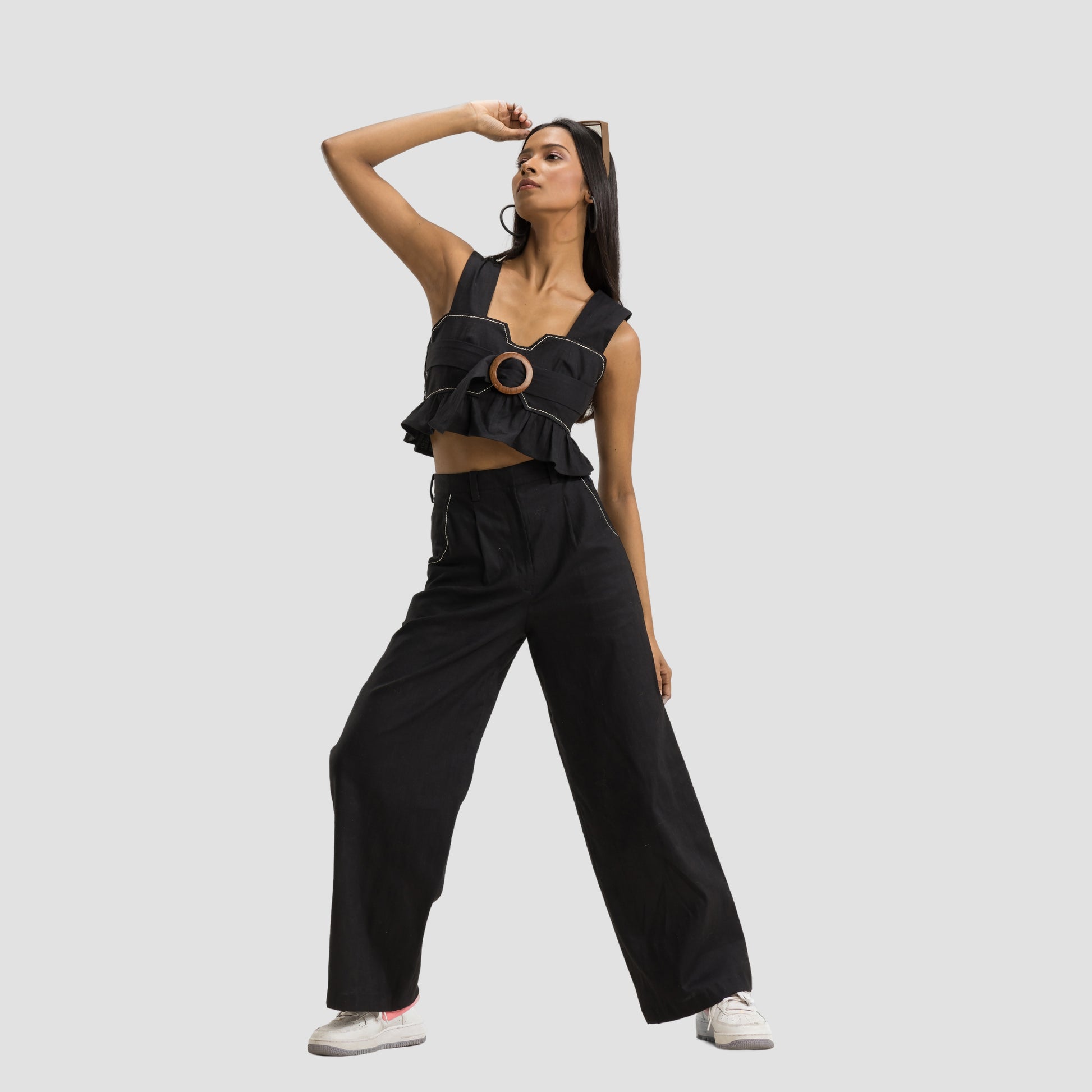 Black Linen Pants