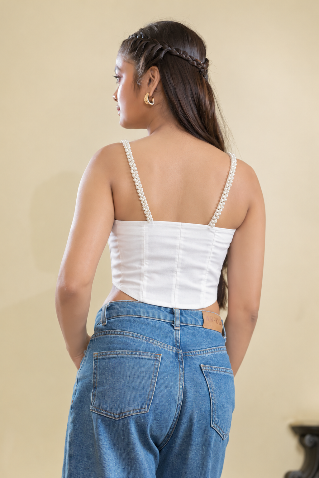 White Pearl Corset