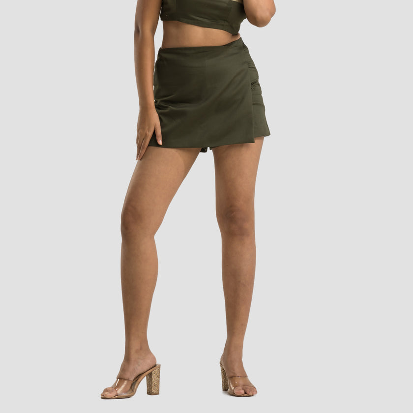 Olive Skort